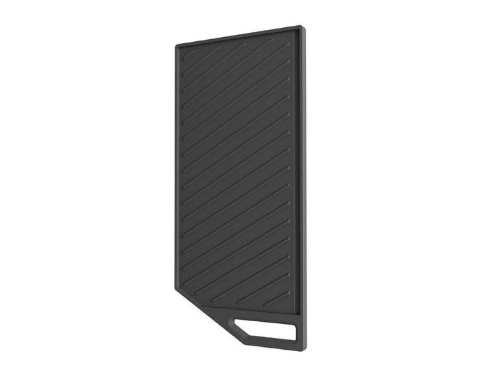 GASLAND Grillpfanneneinsatz GASLAND GD-S20C Grillplatte, Gusseisen, (1-St), Grillpfannen für Gaskochfelder, Rostschutz, Zubehör, Grillschale