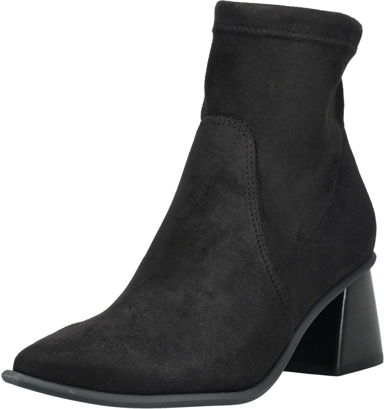 Stiefelette PAUL GREEN "Paul Green Stiefelette Textil", Damen, Gr. 40,5, schwarz, Textil, Schuhe Stiefelette