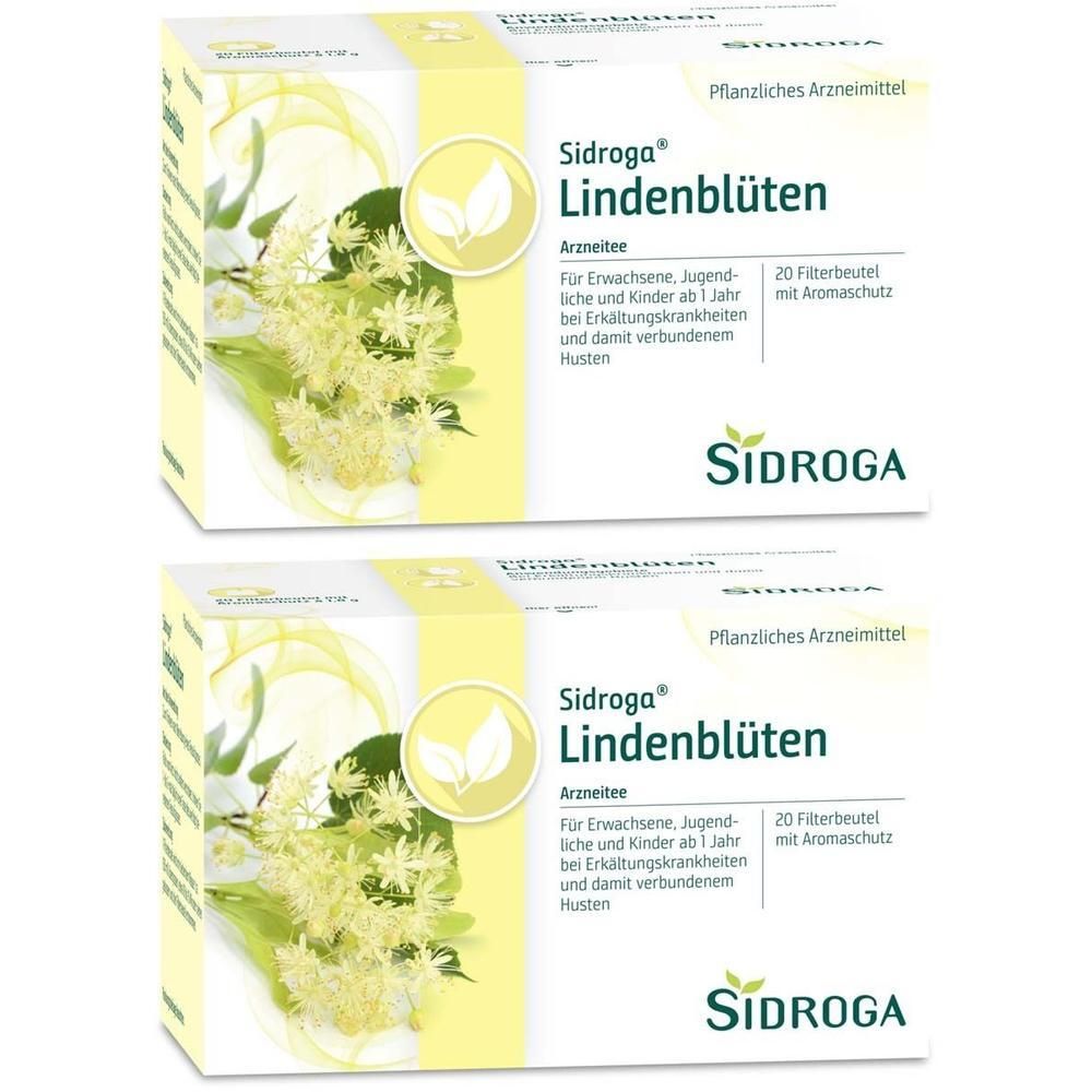 Sidroga Lindenblüten Tee Filterbeutel 2x 2x20x1,8 g