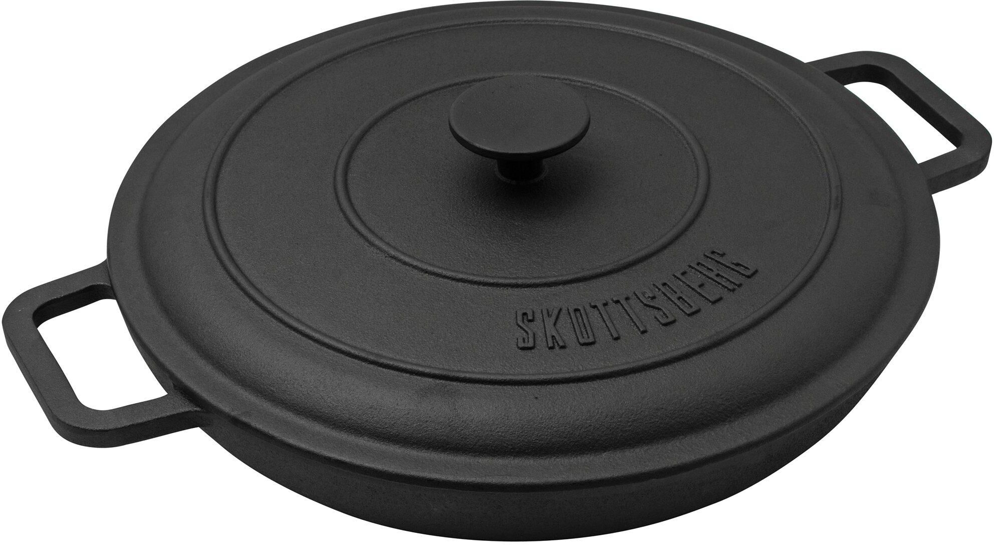 Skottsberg The Original 532671 Cast Iron padella, 31.5 cm