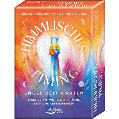 Himmlisches Timing – Engel-Zeit-Karten - Erhalte Antworten auf deine Zeit- und Lebensfragen, Gebundene Ausgabe von Melanie Missing,Christiane
