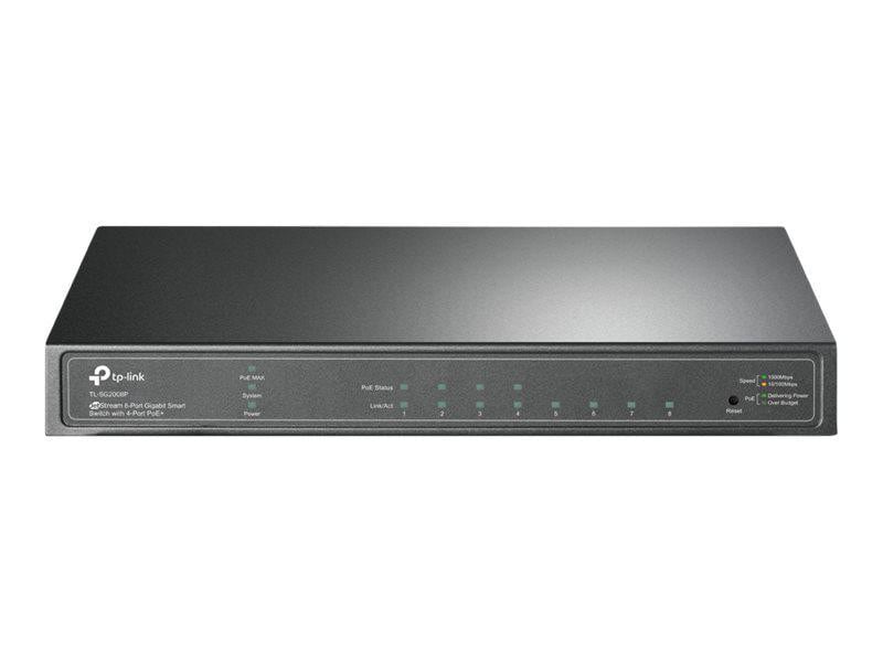 TP-Link TL-SG2008P 8x GB-LAN (4x PoE+)
