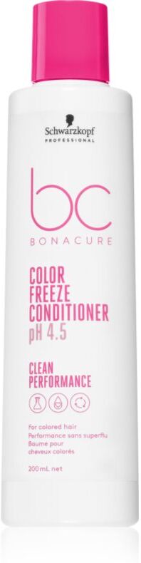 Schwarzkopf Professional BC Bonacure Color Freeze Beskyttende balsam Til farvet hår 200 ml