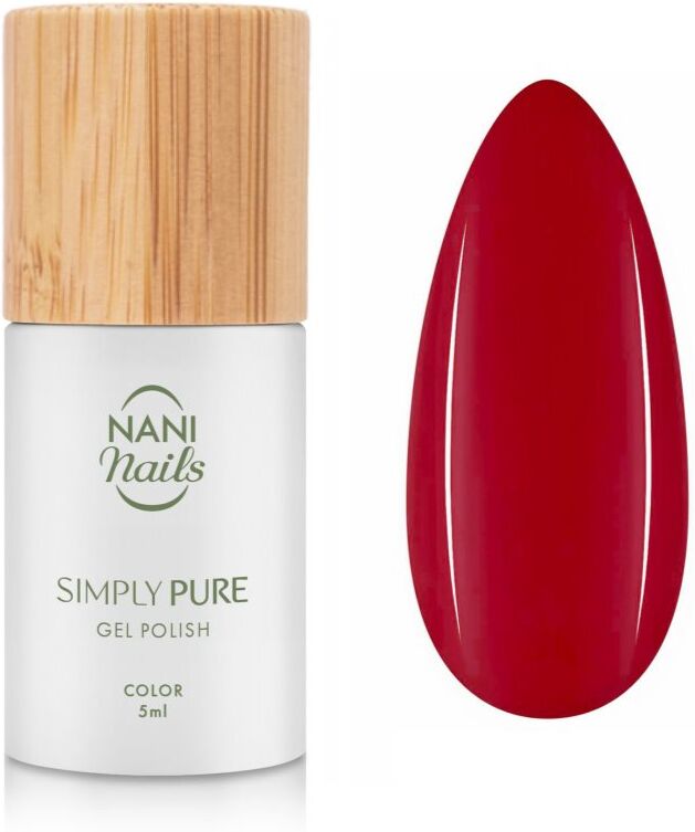 NaniNails Simly Pure gel nail polish for UV/LED hardening shade Dark Rose 5 ml