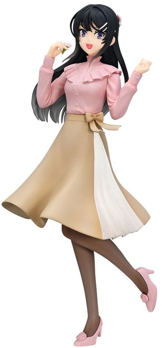 Furyu Rascal Does Not Dream of Bunny Girl Senpai Trio-Try-iT Mai Sakurajima Spring Outfit Ver. PVC Statue 21 cm