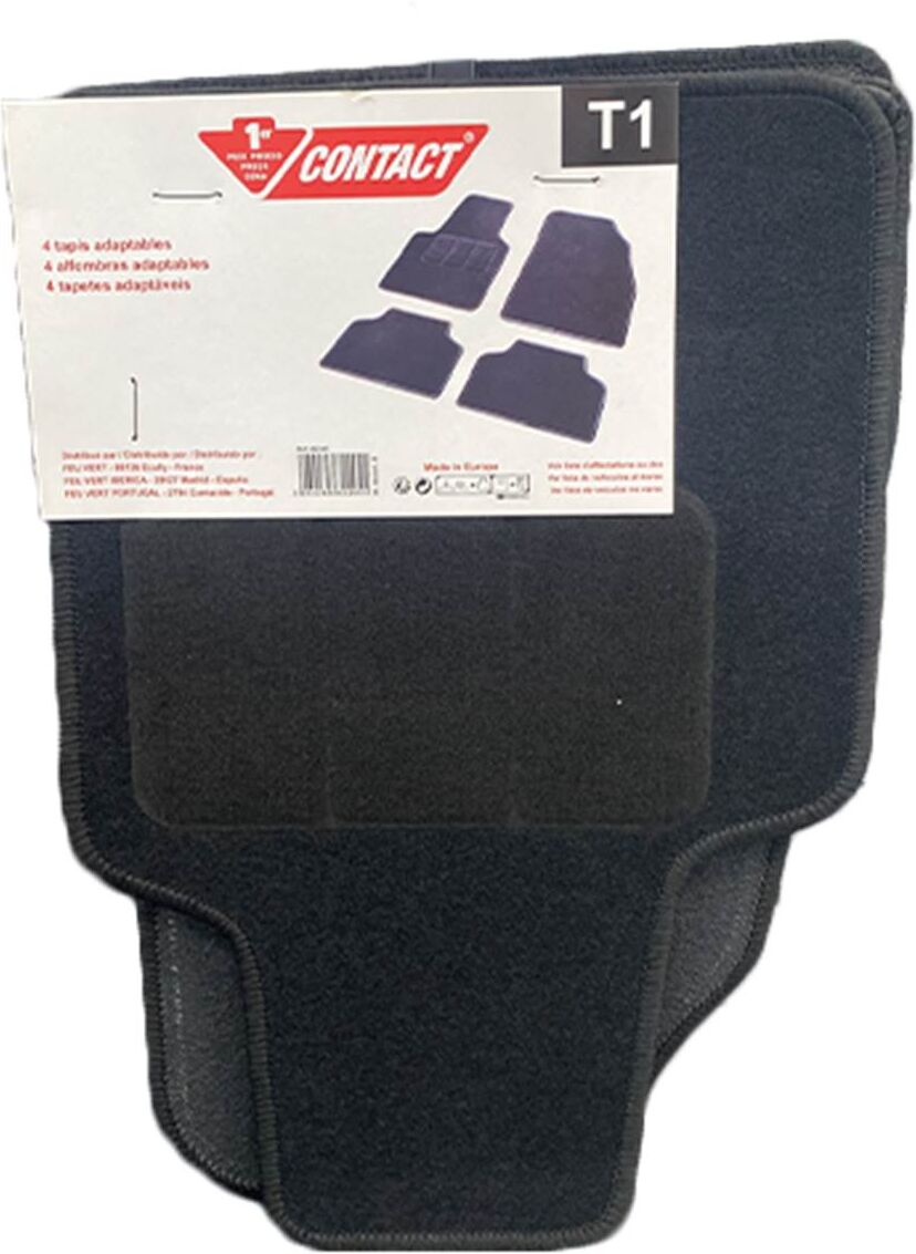 Conjunto de tapetes de carro t1 Contacto