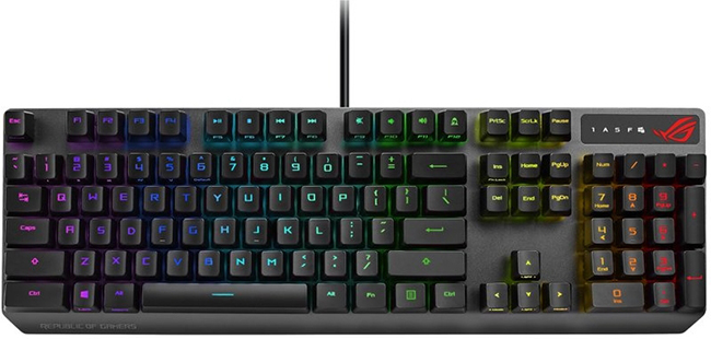 TECLADO GAMING ASUS XA05 ROG STRIX