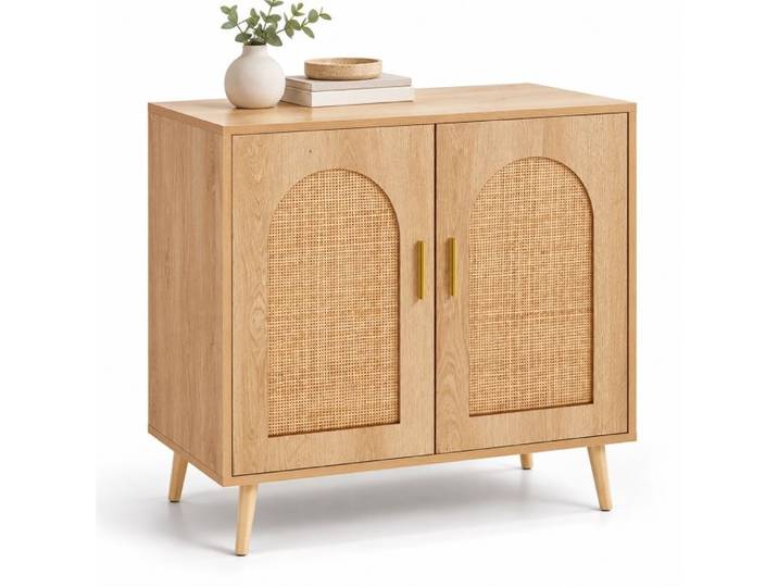Relaxdays Sideboard design rotin