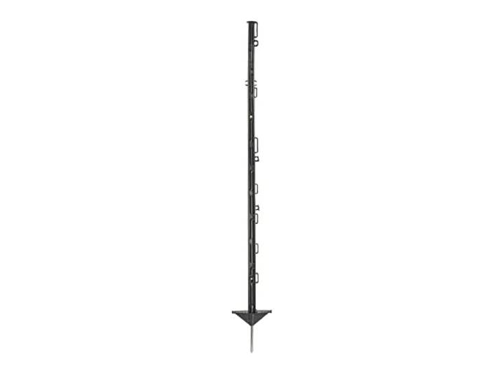 Kunststof palen 1,05 m zwart (10)