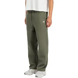 Alpha Industries Herren Freizeithose BASIC JOGGER STRAIGHT LEG SMALL LOGO - Relaxed Fit - 268362-17 Grey Heather - M