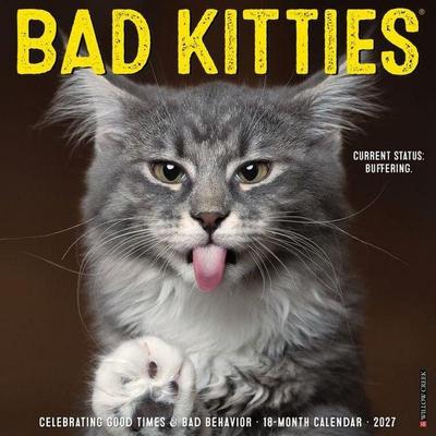 Bad Kitties 2027 12 X 12 Wall Calendar