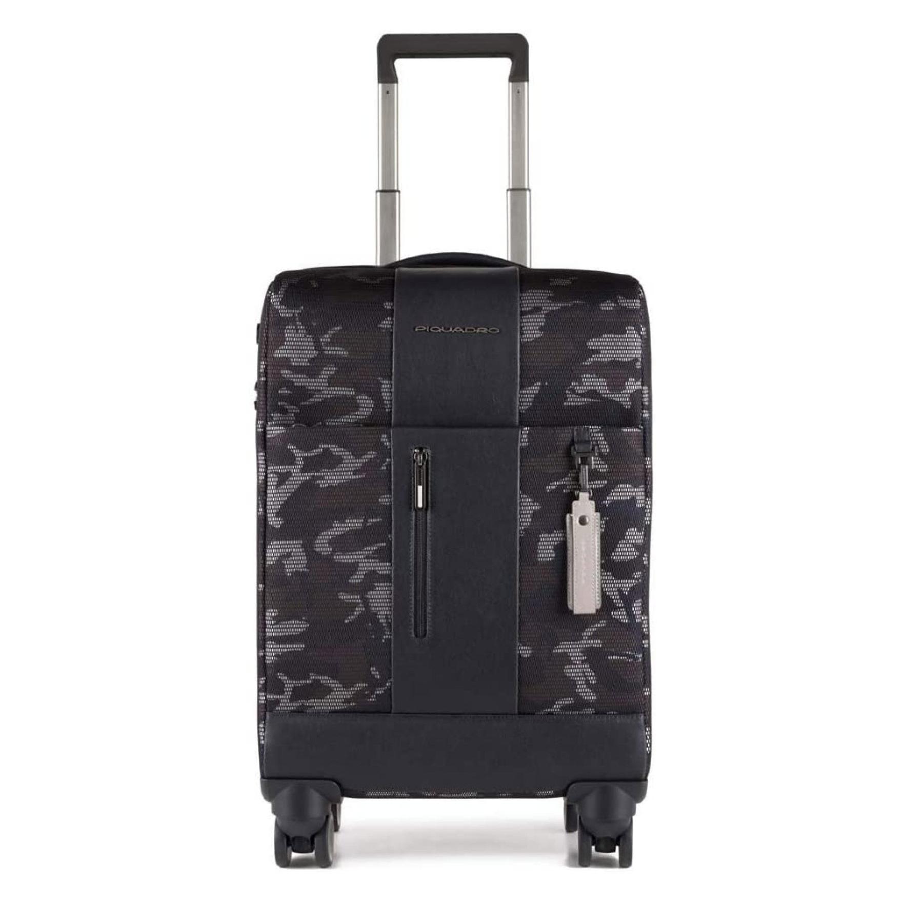 Piquadro Four-Wheel, Cabin Textile Trolley, Camouflage (43064909)