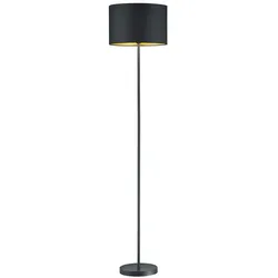 Trio Stehlampe Hostel Stoff Schwarz