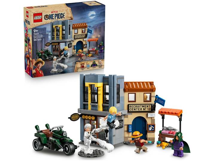 Lego One Piece Lego® One Piece 75642 Showdown mit Kapitän Smoker 9+ Jahre
