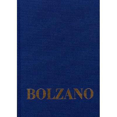 Bernard Bolzano Gesamtausgabe / Reihe II: Nachlaß. B. Wissenschaftliche Tagebücher. Band 10,1: Miscellanea Mathematica 17, Gebundene Ausgabe von