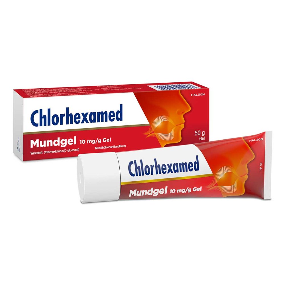 Haleon Germany GmbH Chlorhexamed Mundgel 10mg/g Gel, 50g, mit Chlorhexidin 16013298