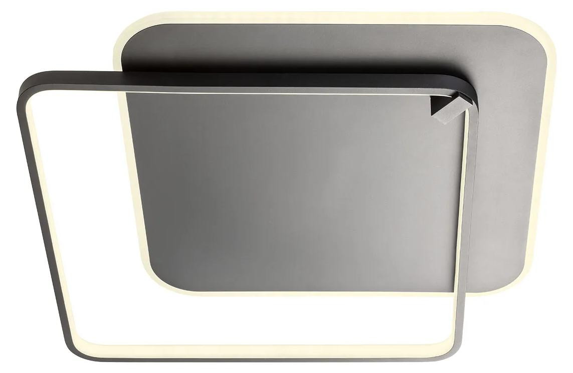 Smarter ARP LED vierkante inbouwwandlamp, 45W, 3000K, zwart