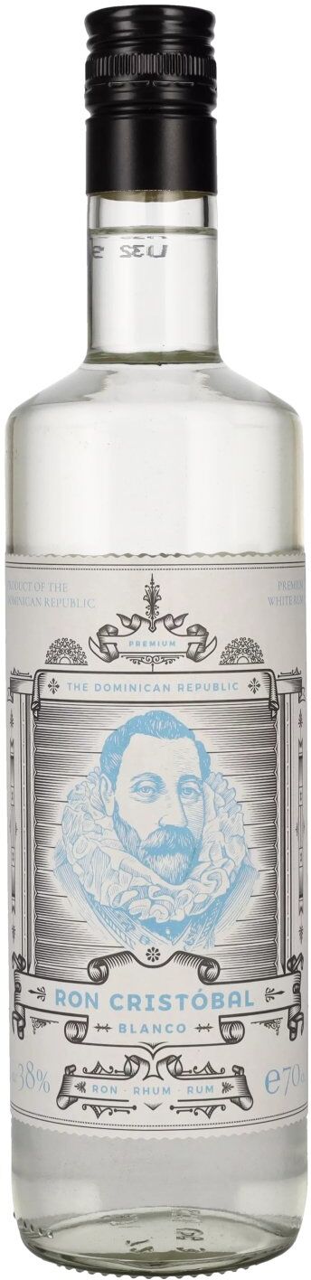 Ron Cristóbal BLANCO Rum 38% Vol. 0,7l