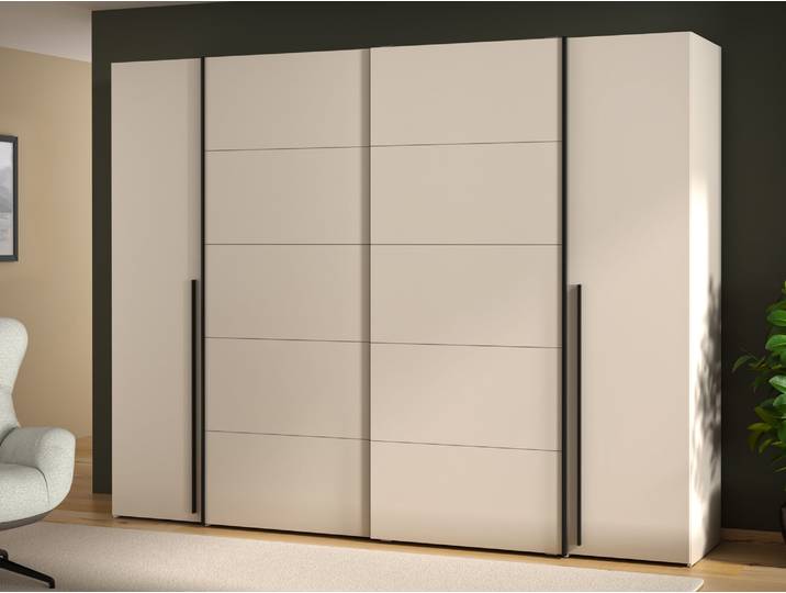 NEILA Drehtüren- / Schiebetürenschrank, Material