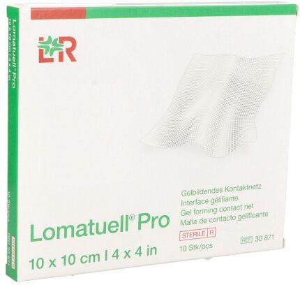 Lomatuell Pro 10x10 cm steril