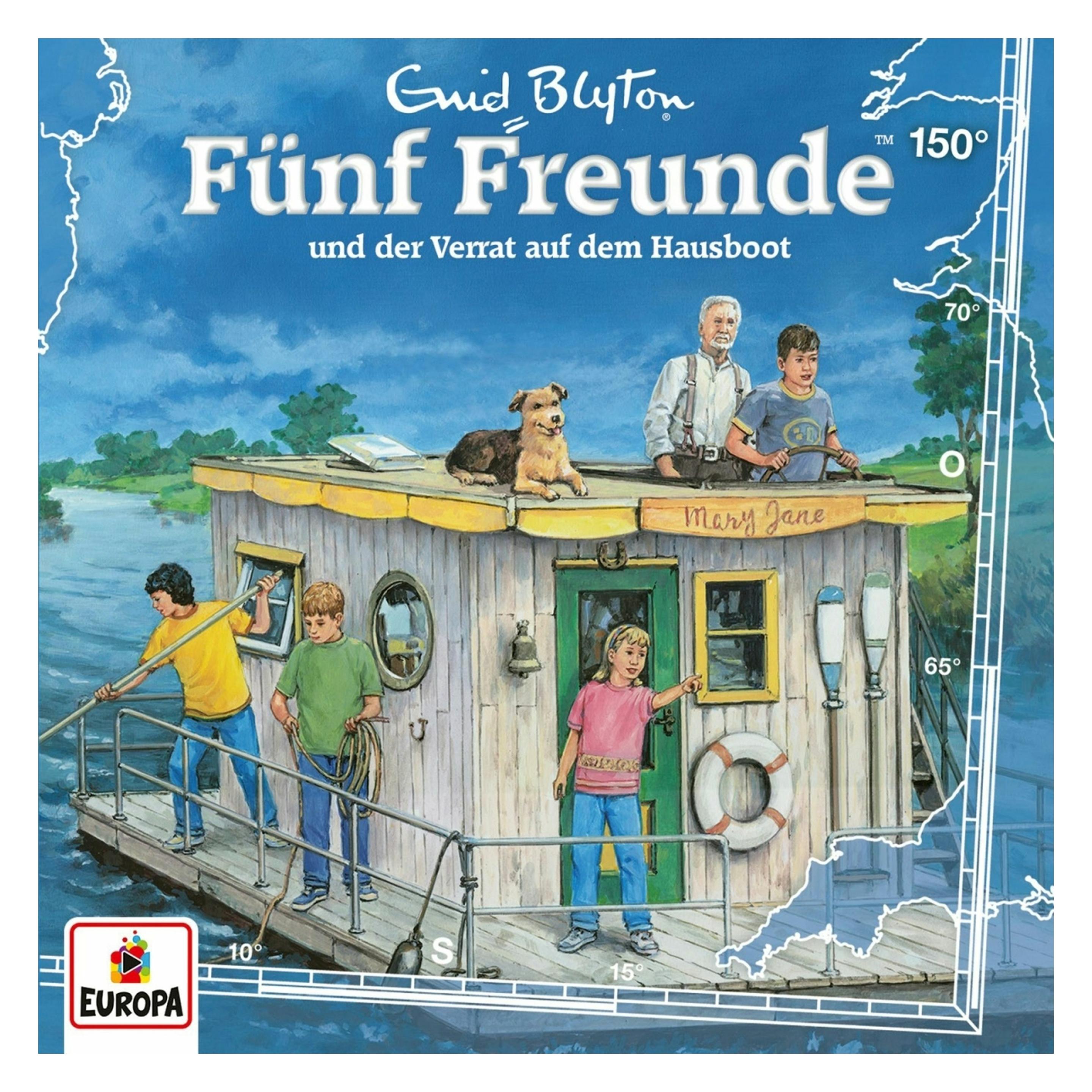 Europa Fünf Freunde 150 - und der Verrat auf dem Hausboot (Enid Blyton, Deutsch) (58710492)