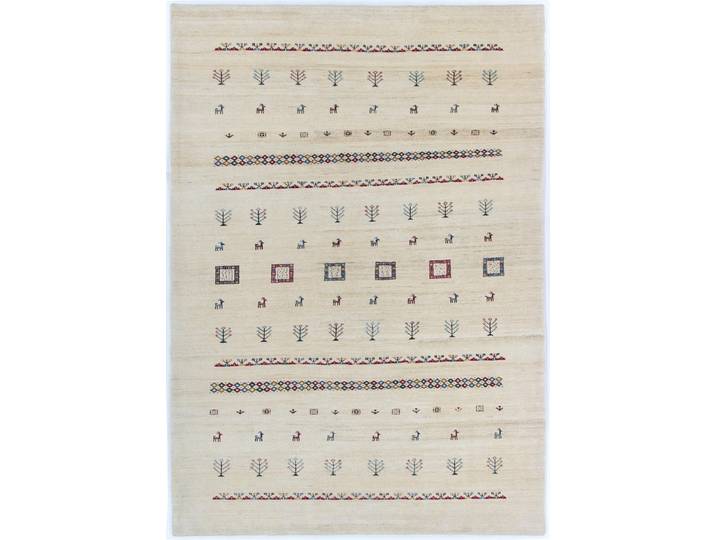 Perser Gabbeh Teppich 206x291 Handgeknüpft Modern Orientteppich Perserteppich Wolle
