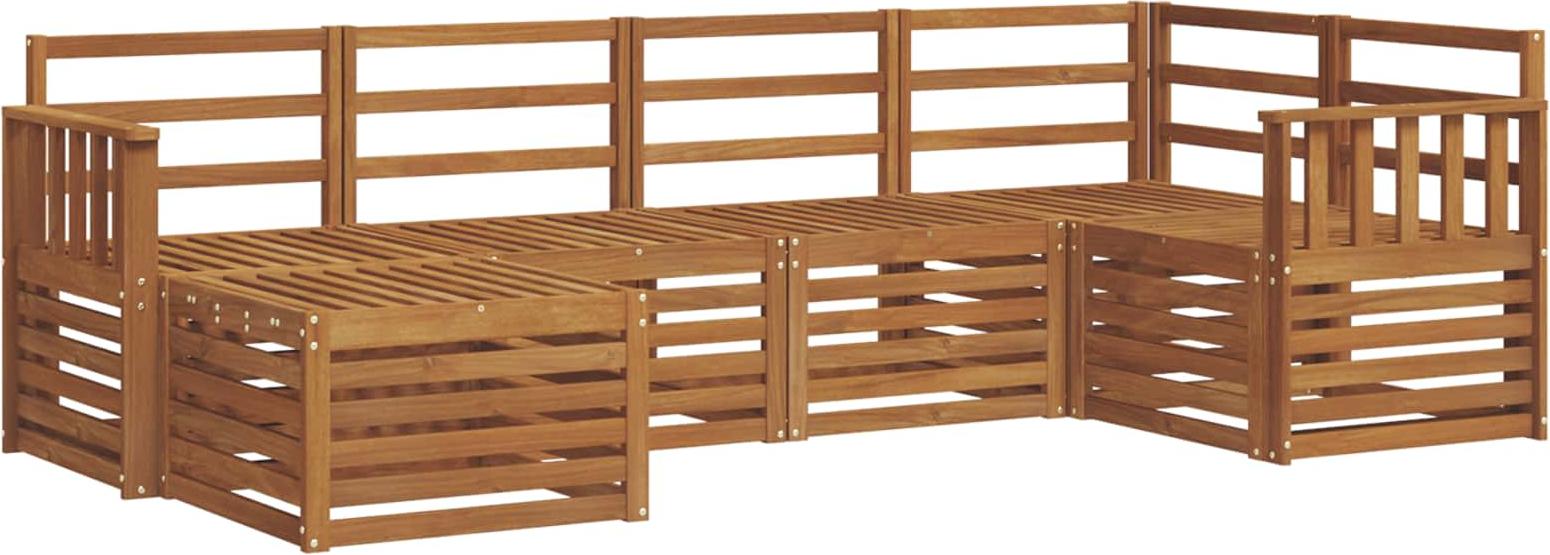 Ecksofa Set 6 pcs Natur