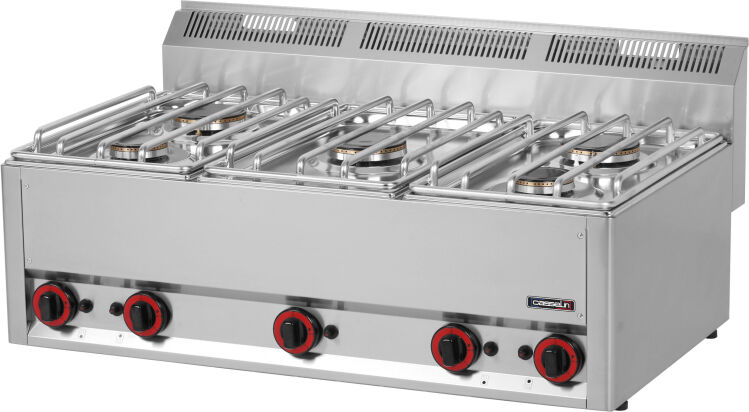 Casselin Fornello a Gas Top 5 Fuochi P99