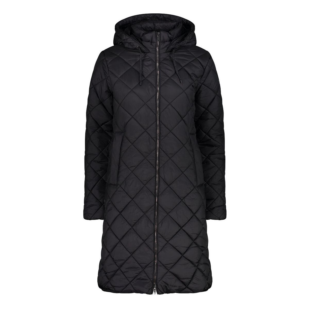 CMP Woman Coat FIX Hood nero (U901) 36 33K3696-U901-36