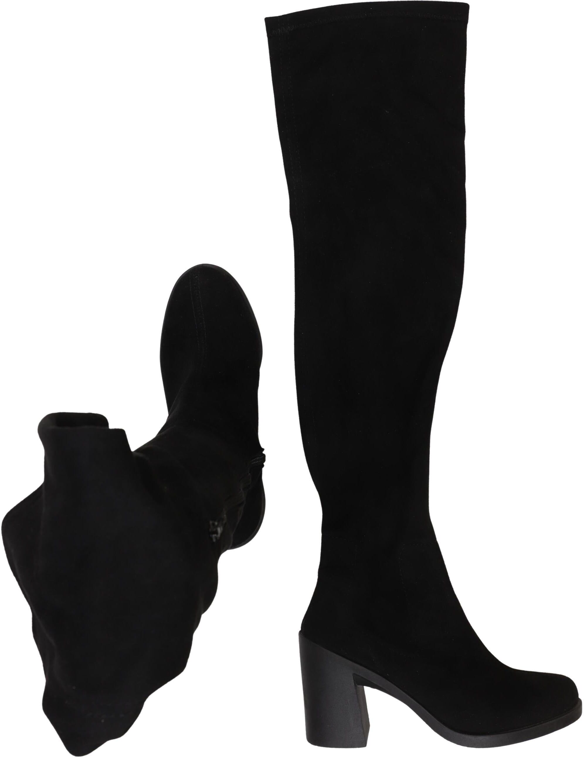 asos Damen Stiefel, Schwarz, Gr. EU 37, kein / Etikett - Second Hand