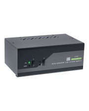 InLine KVM-/Audio-/USB-Switch 2 x KVM/Audio/USB 1 lokaler Benutzer Desktop (63652I)