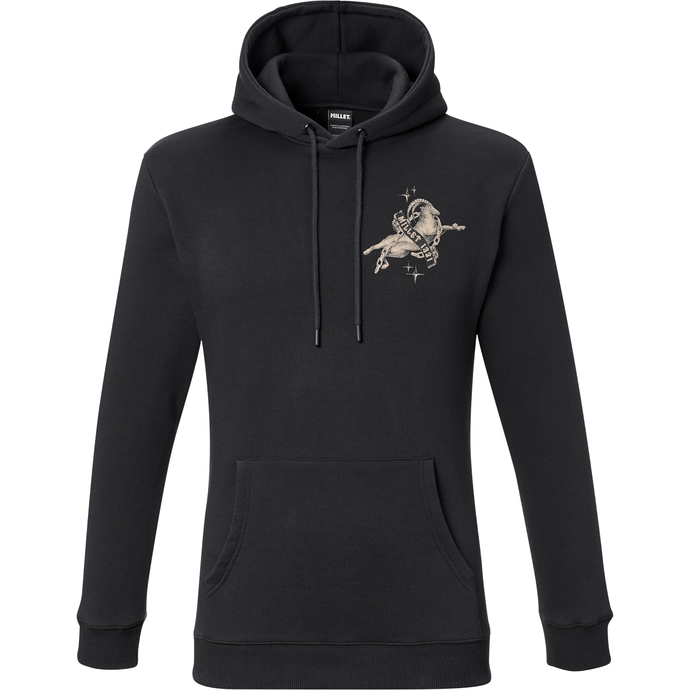 Millet Cimaï Collab Herren Hoodies schwarz Größe S Lifestyle Hautfreundlich