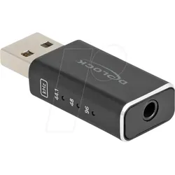 DELOCK 68001 - USB Gaming DAC 24 Bit / 96 kHz High Res Audio