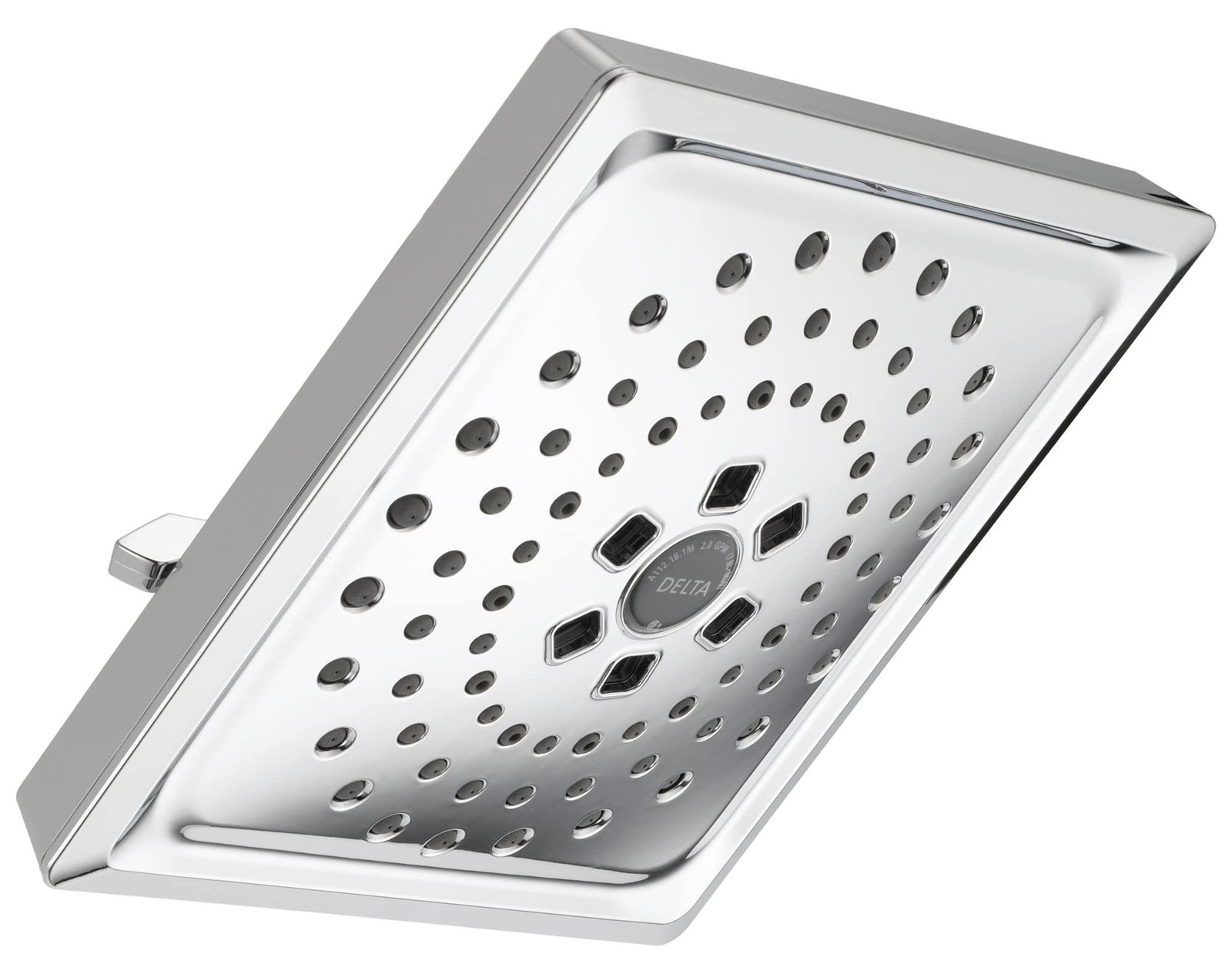 Dripio Douchekop met H2Okinetic-technologie, Lumicoat-chroom, rond