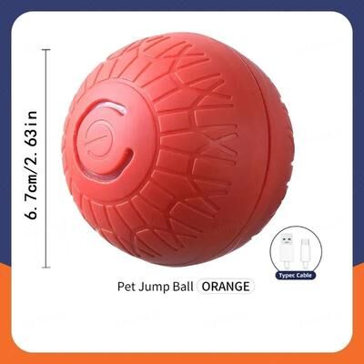 Uplift Picks Smart Interactive Dog Toy Ball USB Rechargeable Automatic Rolling And Bouncing Chew Toy 17