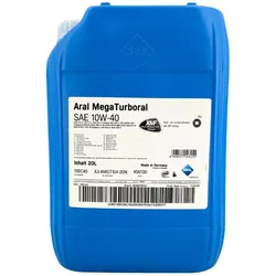 Aral MegaTurboral 10W-40 20 l