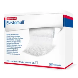 Elastomull Fixierbinde 4 m x 8 cm, weiß