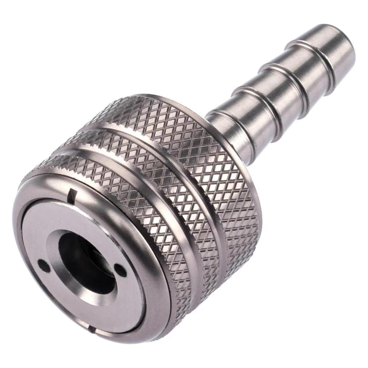 Silca Schradero-Reifen-Luftfutter (1/4 Zoll Schlauchtülle) Schrader-Schnellspannfutter zum Aufstecke (AM-PU-013-ASY-0200)