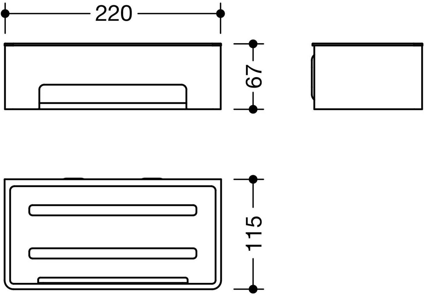 HEWI System 900 Duschkorb