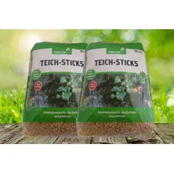 Pond Star Teich Sticks 2 x 15 Liter