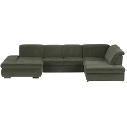 Kollektion Kraft Wohnlandschaft   ¦ grün ¦ Maße (cm): B: 382 H: 102 T: 260.0