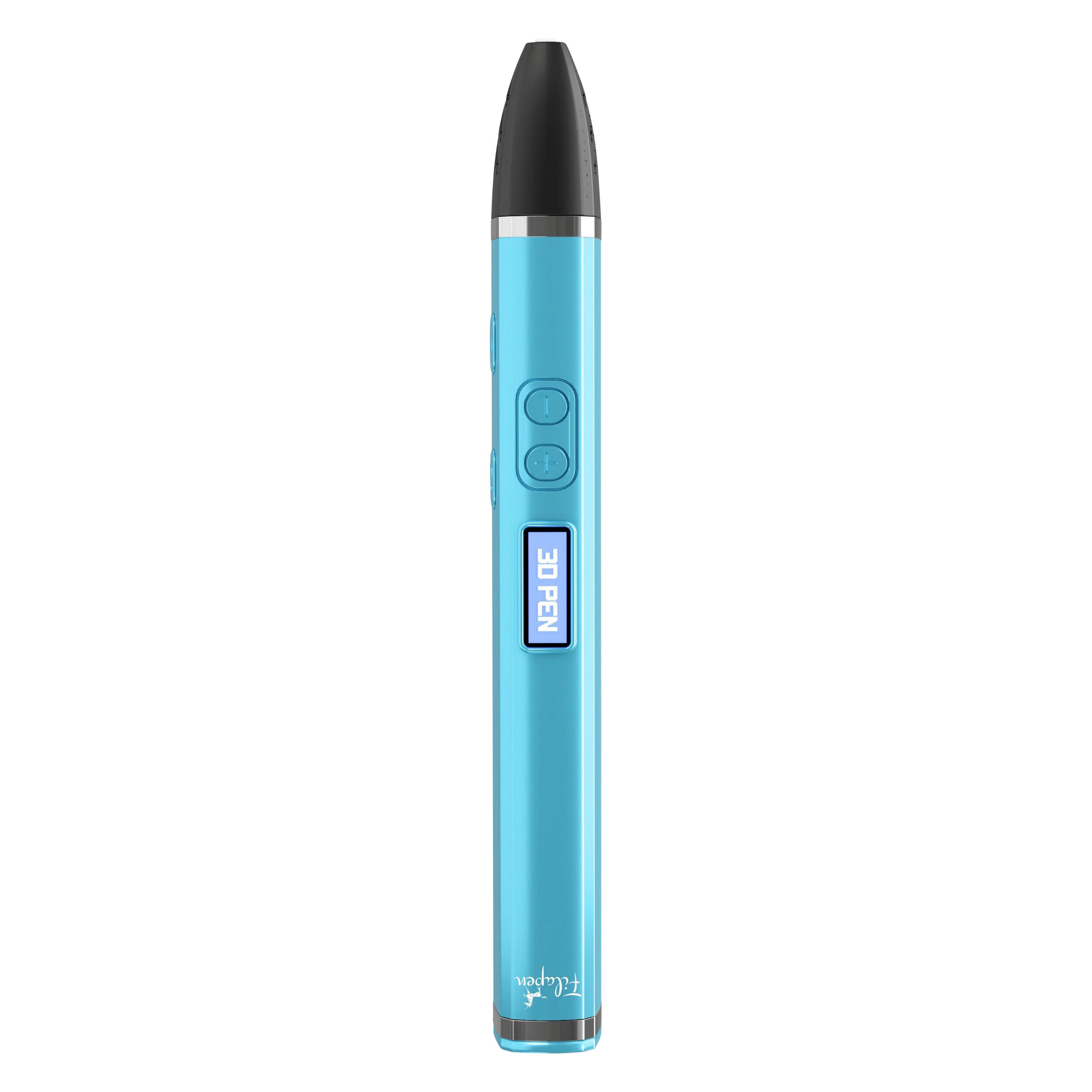 Filapen Premium 3D Stift Blau mit 5 Filamenten und Schablonen (FP-03)