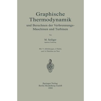 Graphische Thermodynamik und Berechnen der Verbrennungs-Maschinen und Turbinen, Taschenbuch von Myron Seiliger, Springer Berlin, 978-3-662-42706-4