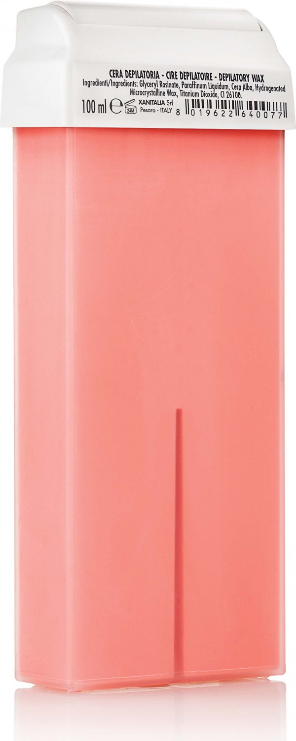 XanitaliaPro Fettlöslicher Enthaarungswachs Refill Wax Roll-On 100 ml Titaniumrosa - Gross XP-930.001