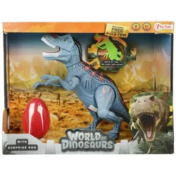 Toi-Toys 37458Z - WORLD OF DINOSAURS Dinosaurier mit Ton + Ei