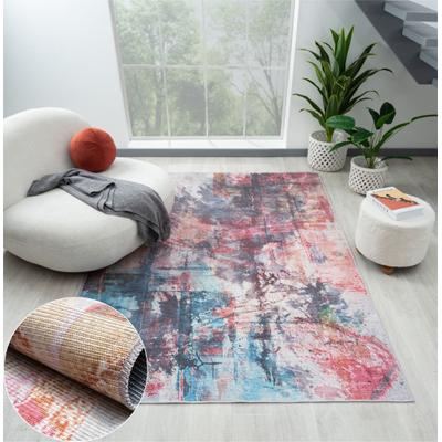 Outdoorteppich "Cassius, LAGERRÄUMUNG", bunt, B:160cm H:10mm L:230cm, Polyester, MYFLAIR MÖBEL & ACCESSOIRES, Teppiche, Outdoorteppich, bedruckt, modernes Design, In- & Outdoor geeignet, waschbar