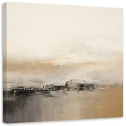LEINWANDBILD Abstrakte Lofts Beige 50x50cm