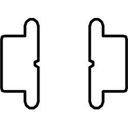 HSK Ersatzteile Magnetprofil für Schiebetür 3-tlg., E100052-3-S E100052-3-S