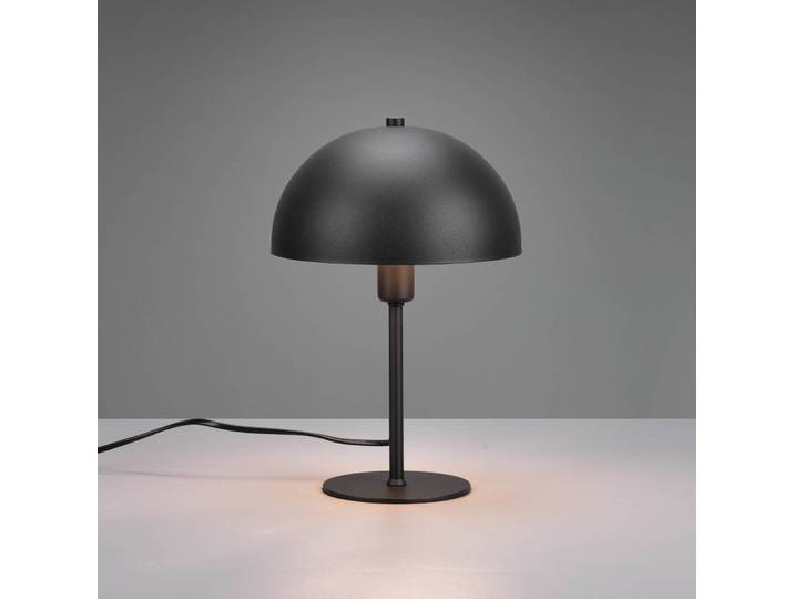 Trio Lighting Tischlampe Nola, schwarz, für Wohn- / Esszimmer, Metall, Skandinavisch, Tischlampe