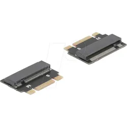 DELOCK 64342 - Adapter M.2 Key B+M Stecker > M.2 Key M Slot